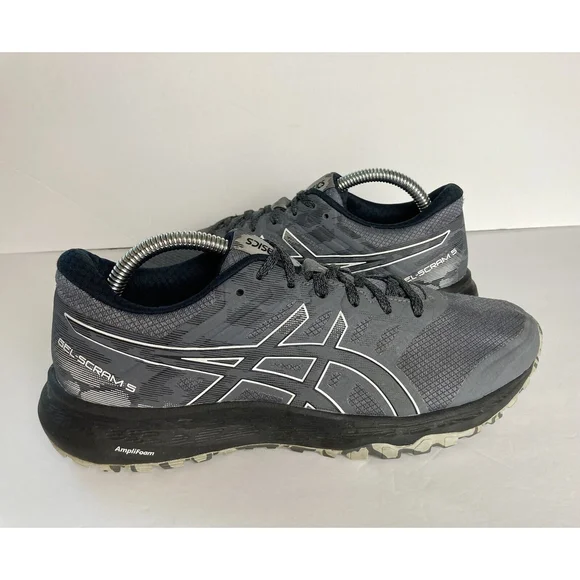 Asics Gel Scram 5 Mens Size 7.5 Gray Running All Terrain Hiking Shoes 1011A559 - Picture 1 of 7